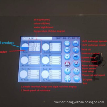 Oil Tank Level Gauge System with Probe for Gas Station